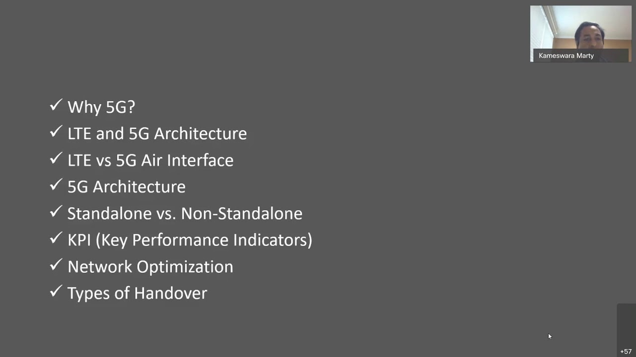Key Performance Indicators and Optimization of 5G and LTE  Wireless Networks