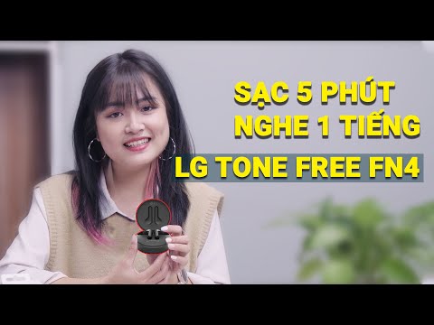 Tai nghe LG Tone Free có 1 triệu mà có hẳn chức năng xuyên âm, pin dùng mãi không hết