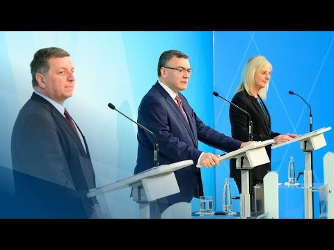 Video in Gebärdensprache: Pressekonferenz nach der Kabinettssitzung (16.01.2023) - Bayern