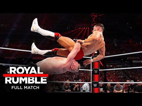 FULL MATCH - Brock Lesnar vs. Finn Bálor – Universal Title Match: Royal Rumble 2019