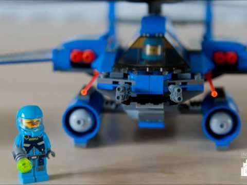 Vidéo LEGO Alien Conquest 7067 : La rencontre avec le jet-copter