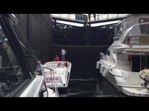 Trent/Severn Waterway, Swift rapids, lock 43