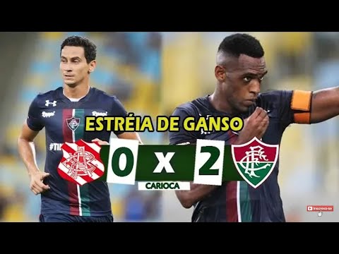 Bangu 0 x 2 Fluminense - GANSO ESTREOU BEM ! Melhores Momentos (COMPLETO) - Carioca 2019