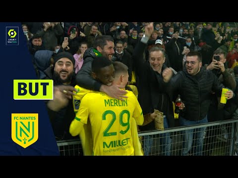 But Randal KOLO MUANI (4' - FCN) FC NANTES - PARIS SAINT-GERMAIN (3-1) 21/22