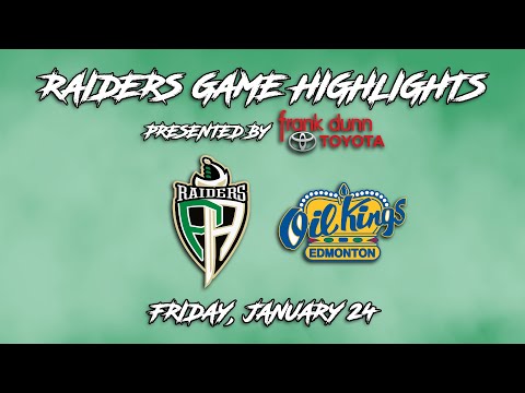Frank Dunn Toyota Highlights: Raiders 3, Oil Kings 2