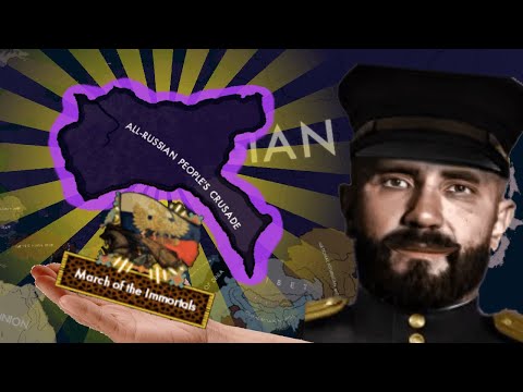 Gamer Rodzaevsky WILL Reunify The RUSSIAN EMPIRE! | Red Flood HOI4
