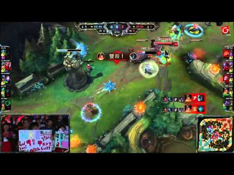 LMS Summer 2015 Grand Final HKE VS AHQ GAME 2 Highlight
