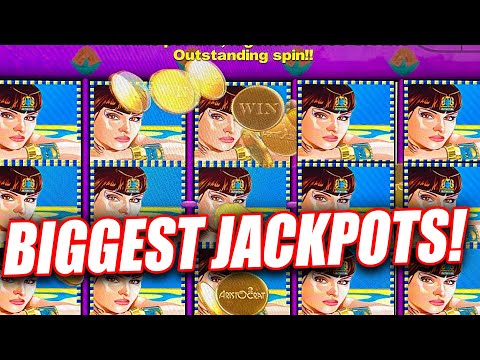 QUEEN OF THE NILE DELUXE HIGH LIMIT SLOT JACKPOTS! ★ HUGE WINS YOU'LL EVER SEE!