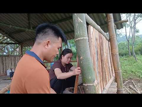 Ha continued to rebuild the bamboo house after it was destroyed. (Everyday life)