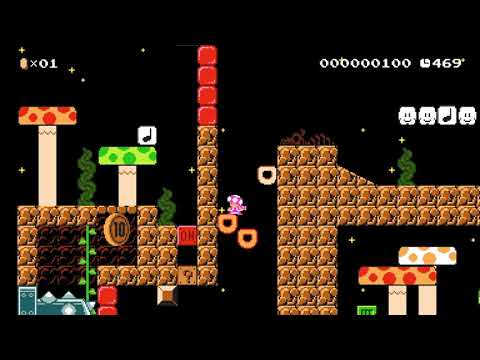 Forest of Deception7:CrazyCanopy by Shawn_T 🍄 Super Mario Maker 2 ✹Switch✹ #ayc
