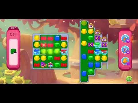 Homescapes level 1987 walkthrough