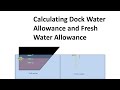 How To Calculate Dock Water And Fresh Water Allowance Ship Stability Questions From Capt Subra
