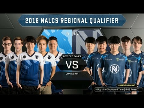 TL vs NV Game 1 Highlights - 2016 NALCS REGIONAL QUALIFIERS DAY 1