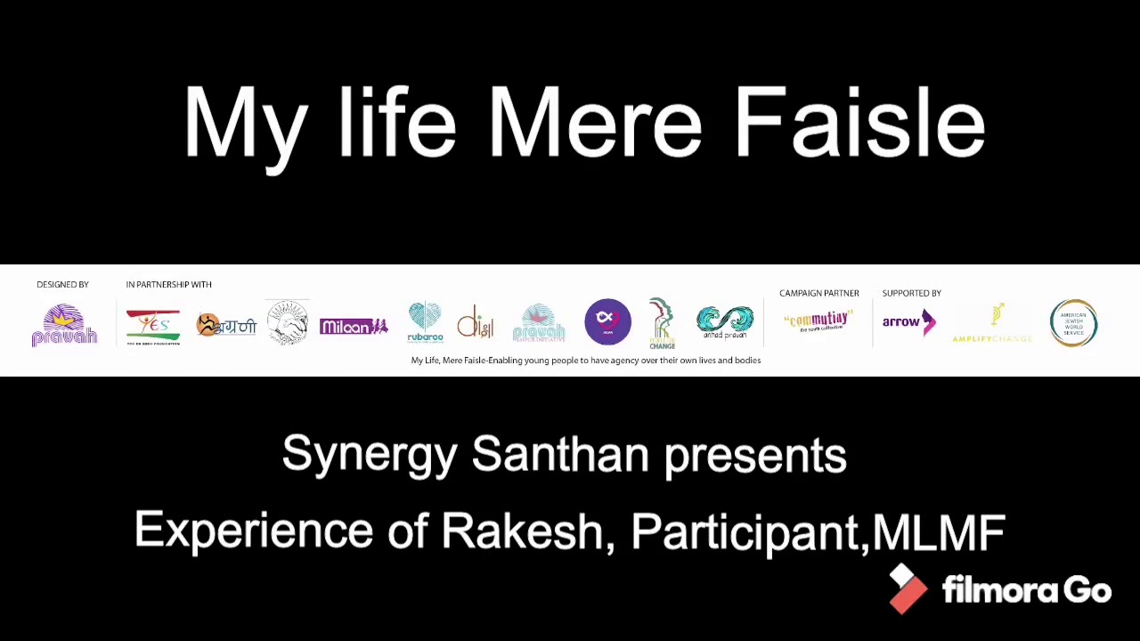 Rakesh Sharing his After MLMF Workshop Experience