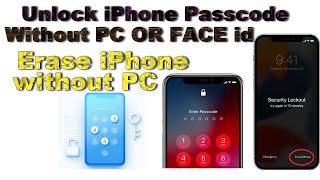 Unlock iPhone Passcode Without Computer or iCloud /RESET iPhone Without pc