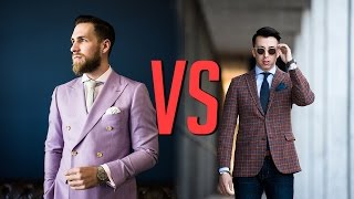 Double Breasted VS Single Breasted Suits || Men's Fashion || Gent's Lounge