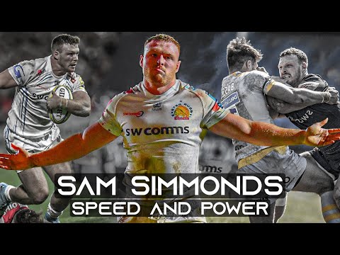 The Explosive Power Of Sam Simmonds | Rugby Beast Big Hits, Speed & Tries