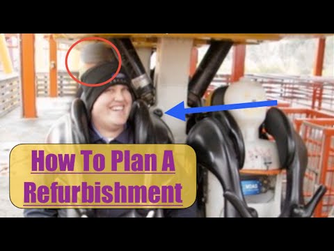 How maintenance starts a rollercoaster refurbishment