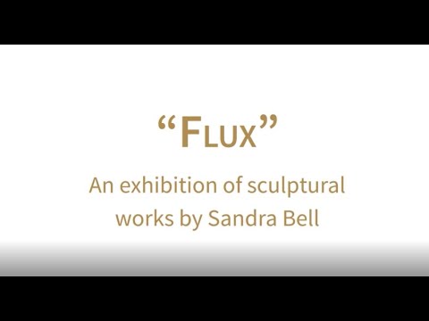 FLUX Sandra Bell Sculpture in Gormleys Fine Art