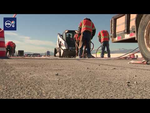 Bridge demolition underway on I-215 as UDOT project reaches ...