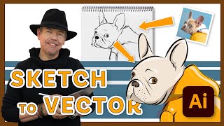 Create Illustration in Illustrator on the iPad from Photo and / or Sketch - Step by Step Tutorial