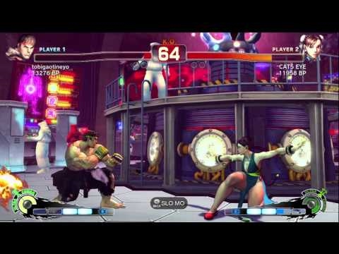 Haneyama [Chun] vs Stay Gold [Ryu] SSF4 Japanese Online Ranked Matches - TRUE-HD