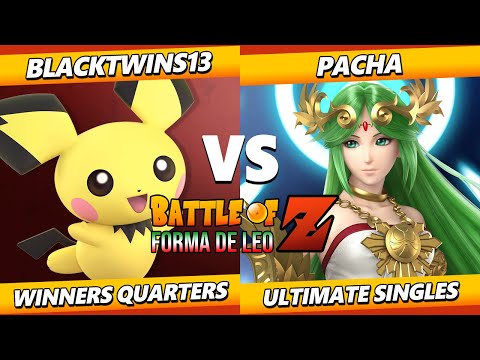 Battle of Z  - Blacktwins13 (Mythra, Pichu) Vs. Pacha (Palutena) Smash Ultimate Tournament