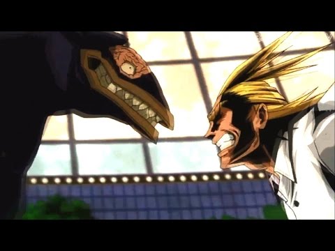 Boku No Hero Academia [60fps] All Might vs Nomu [60FPS TV]