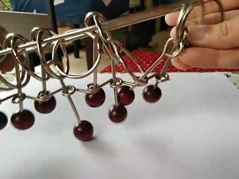 Loop and linked rings puzzle #3