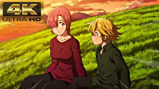 The Seven Deadly Sins Meliodias Rage And Sad Moment 4K 60FPS !