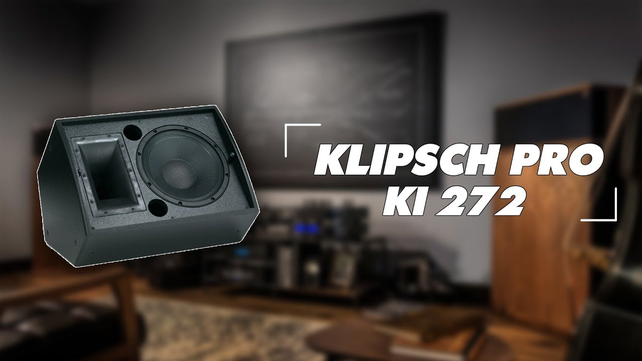 video Bộ Dàn Loa Karaoke Klipsch KI 272 TVA 102022 0