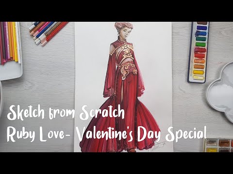 Sketch from Scratch - Ruby Love (Valentine's Day Special)