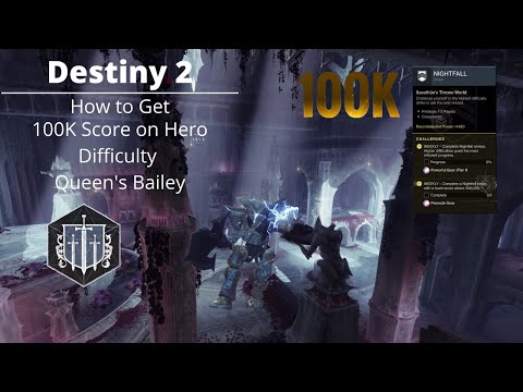 Destiny 2: How to Get 100K Score on "The Lightblade" Nightfall Strike on Hero Difficulty