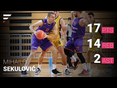 A HUGE Double-Double for Mihailo Sekulovic in a Tough Loss on the Road