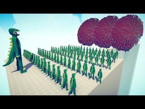 100x INDOMINUS REX + GIANT vs EVERY GOD - Totally Accurate Battle Simulator TABS