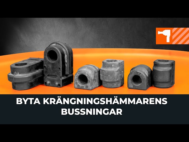 Se en videoguide om Bussning krängningshämmare byta i MERCEDES-BENZ X-klass