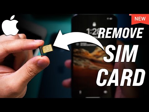 How to Remove Sim Card From iPhone