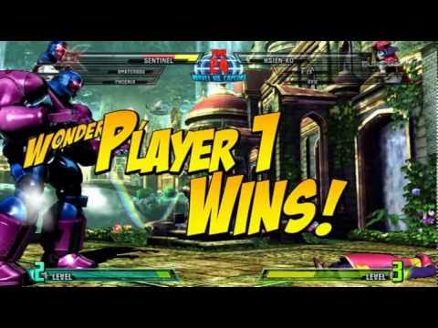 MvC3 Sentinel Hsien Ko gameplay 4