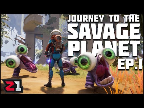 Exploring a Strange NEW Planet ! Journey to the Savage Planet Gameplay Ep 1 | Z1 Gaming