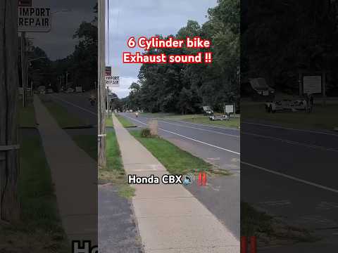 Thumbnail for Honda CBX 6 Cylinder superbike ‼️|Exhaust sound🔊 by Honda e, Motorcycle, Honda Super EV, video, WiLL, vide