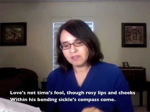 Shakespeare's Sonnet 116 -- Let me not to the marriage