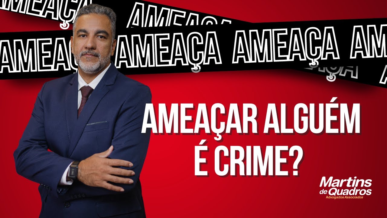 SOFRI UMA AMEAÇA, POSSO PROCESSAR A PESSOA? Entenda tudo sobre a classificação penal de ameaça