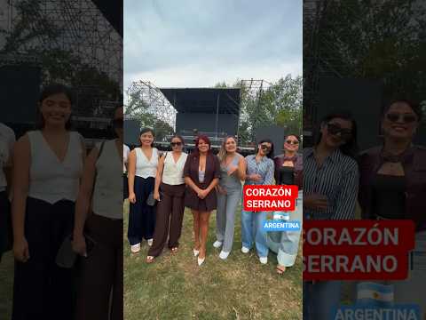 Concierto Imperdible de Corazón Serrano en Argentina #corazonserrano #viral #cumbia #parati #fypシ