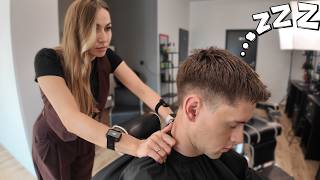 Download lagu ASMR Barber Viola – Haircut & Top Relaxing Massage [Sleep & Relax] mp3