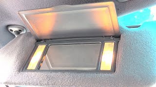 Vehicle Vanity Light and Mirror Change! Same for many Vehicles