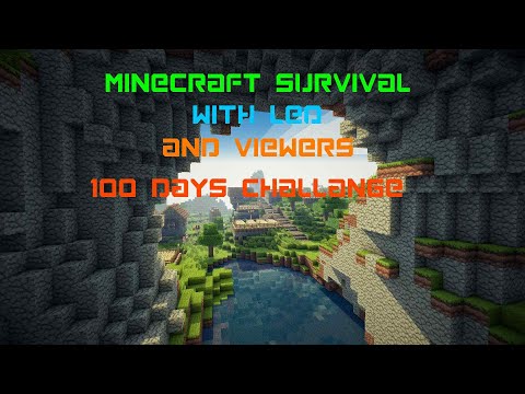 EPIC 100-Day Minecraft Challenge LIVE!