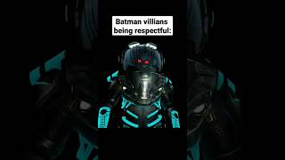 Batman Villians showing respect towards Batmab after his death  #shorts #batman #arkhamknight