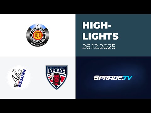 26.12.2025 - Highlights - Hammer Eisbären vs. Hannover Indians