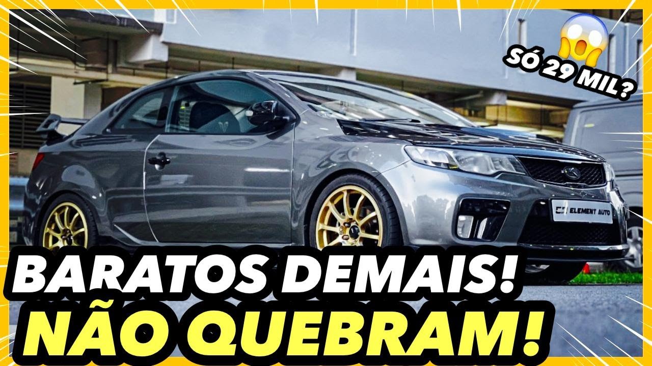 5 CARROS ATÉ 30 MIL REAIS! COMPLETOS, BARATOS E ANDAM MUITO!