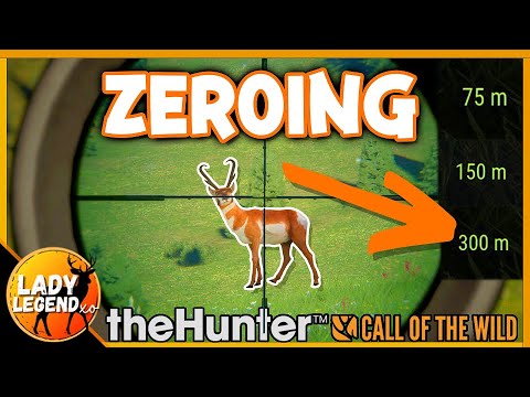 ZEROING & How to Take the PERFECT SHOT With ANY SCOPE!!! - Call of the Wild